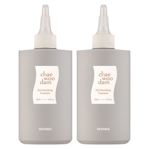 씨드비 채우담 모발 영양 트리트먼트, 300ml, 2개