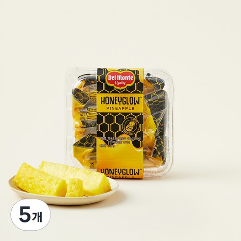 델몬트 허니글로우 파인스틱 4입, 360g, 5개