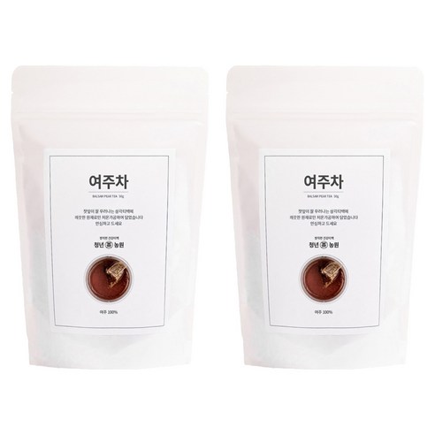 청년농원 저온가공 여주차 삼각티백, 1g, 50개입, 2개