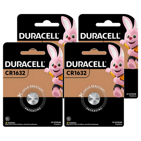 듀라셀 리튬 코인 건전지, 1개입, 4개