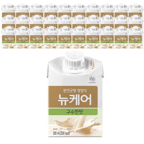 대상웰라이프 뉴케어 미니 구수한맛, 200ml, 180개