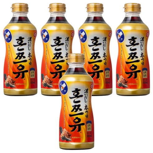 혼쯔유 코이다시, 500ml, 5개