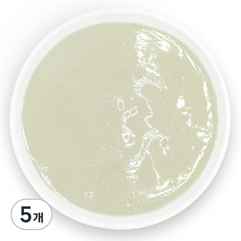 짱죽 실온 이유식 초기, 사과미음, 160g, 5개