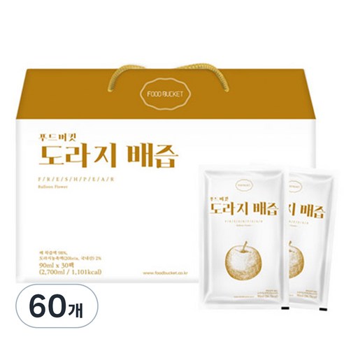 푸드버킷 도라지배즙, 90ml