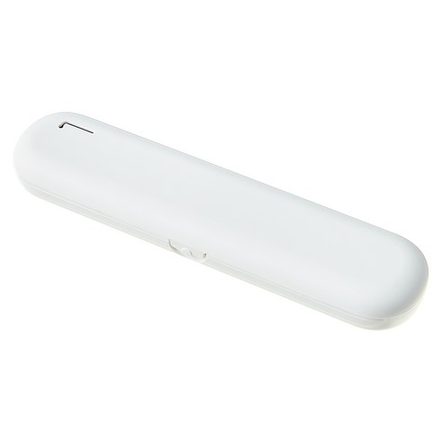 코멧 국내생산 건전지&USB-C타입 UV-C LED 휴대용 칫솔 살균기, BS-202w, 화이트