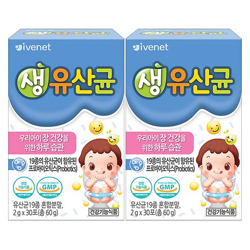 아이배냇 생유산균, 2g, 60개 2g × 60개 섬네일