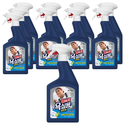 홈스타 욕실용 세정제 라임바질향, 900ml, 10개