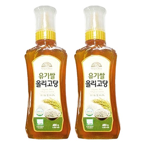 오가닉스토리 유기 쌀 올리고당, 480g, 2개