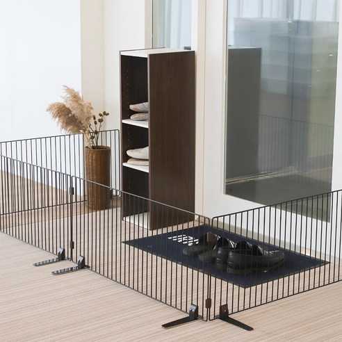 아이리스 시스템 펫 울타리 PSPF-96, 1개, 브라운