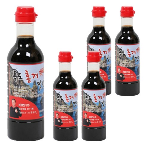 울릉도홍가네식품 독도 홍게 맛간장, 520g, 5개