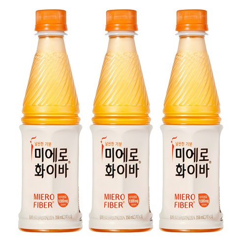미에로화이바 PET, 350ml, 3개