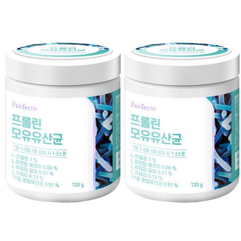 퍼펙토 프롤린 모유유산균, 2개, 120g