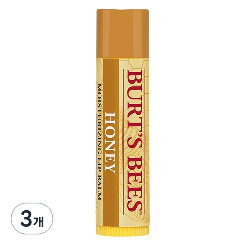 버츠비 모이스춰라이징 립밤 3개입, 허니, 4.25g, 1개