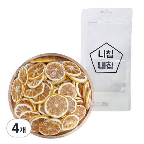 니칩내칩 건조과일 레몬 20g, 4개