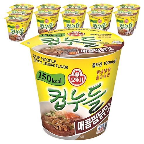 오뚜기 컵누들 매콤찜닭맛 45.5g