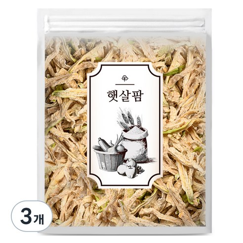 햇살팜 제주도 무말랭이, 100g, 3개
