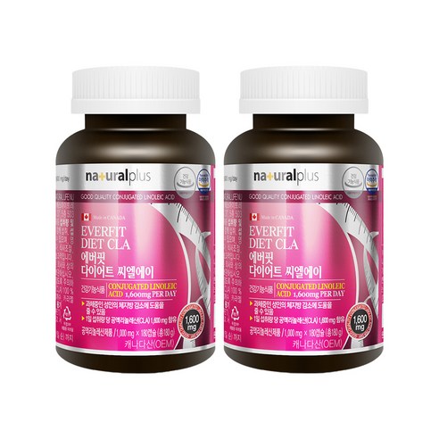  SteelFit스틸 번 16 oz 31 서빙 체지방감소제 내츄럴플러스 에버핏 다이어트 씨엘에이 공액 리놀레산, 2개, 180g