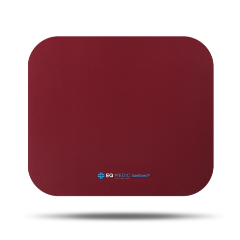 이큐메딕 항균 마우스 패드 Sanitize-P1, 버건디, 1개