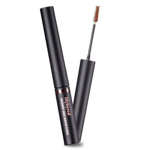 릴리바이레드 스키니 메스 브로우 눈썹 마스카라 3.5g, 03 다크 브라운, 1개