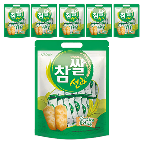 크라운 참쌀선과 대
