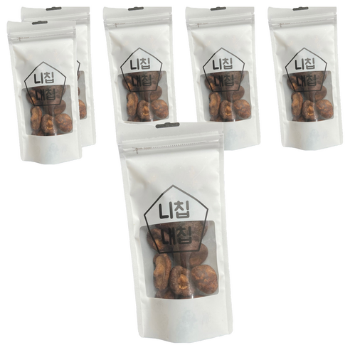 니칩내칩 통 표고버섯칩, 50g, 6개