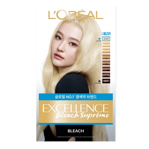 로레알파리 엑셀랑스 블리치 슈프림 탈색제, 174g, 1개