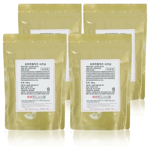 상상시즈닝 프리미엄 치즈 시즈닝, 300g, 4개