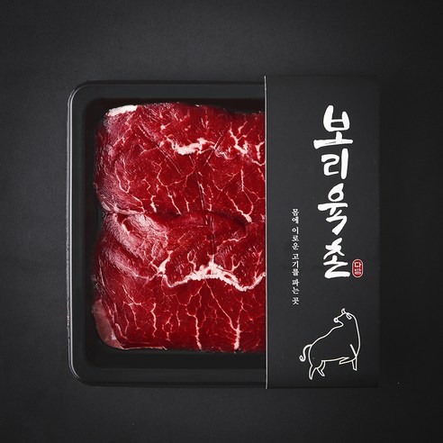 보리육촌 국내산 소고기 부채살 2등급 (냉장), 200g, 1팩