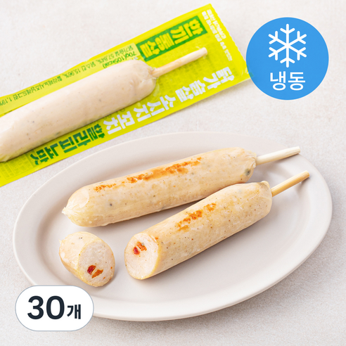한끼통살 닭가슴살 소시지 꼬치형 할라피뇨 (냉동), 70g, 15개