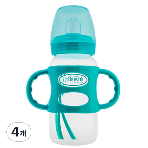 닥터브라운 SIPPY 와이드넥 스파우트컵 270ml, 민트, 4개