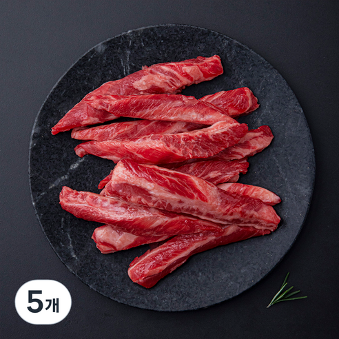 푸드랩플러스 호주산 갈비살 구이용 (냉장), 400g, 5개