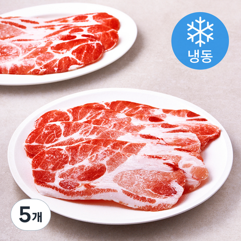 돼지고기 목전지 제육볶음용 (냉동), 5개, 900g