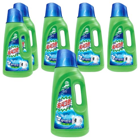 옥시크린 표백제, 2L, 6개
