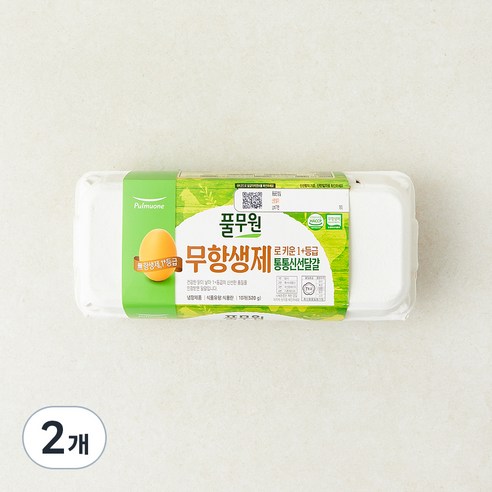 풀무원 무항생제 1+등급 대란, 10구, 2개