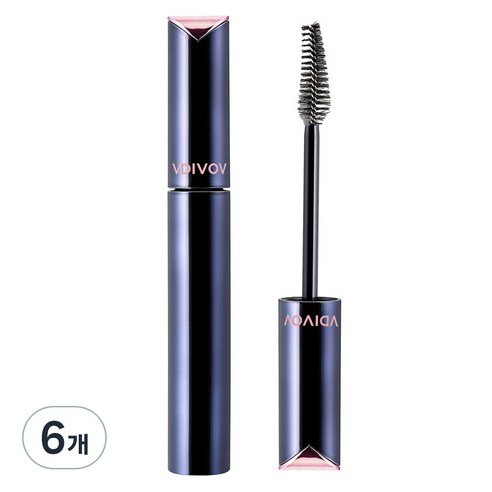 비디보브 아이컷 마스카라 8g, 02 롱앤볼륨, 6개
