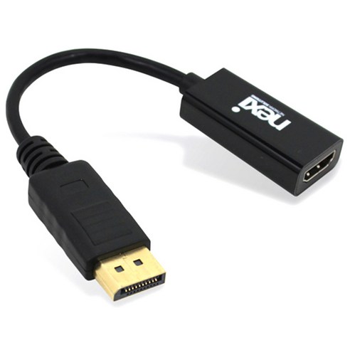 넥시 DP TO HDMI 2.0 컨버터 1세트, NX-DPHDC 
PC부품