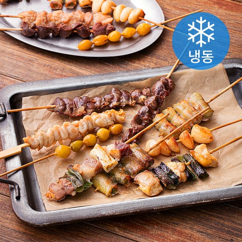 푸드장 프리미엄 모듬꼬치 (냉동), 800g, 1팩 - 기타 즉석요리 | 쿠팡