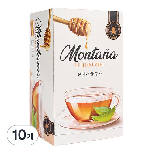 몬타냐 꿀홍차, 1.5g, 20개입, 10개