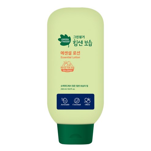 그린핑거 힘센보습 에센셜 로션, 260ml, 1개