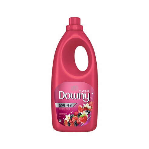 다우니 초고농축 섬유유연제 베리베리와 바닐라 본품, 2L, 1개