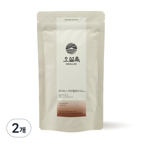 오설록 루이보스 카라멜베리, 1.8g, 20개입, 2개