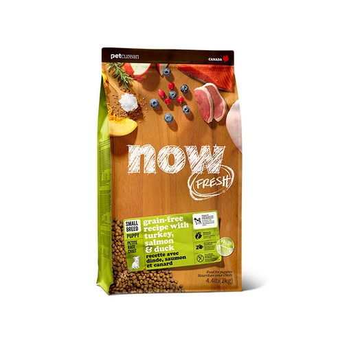 나우프레쉬 퍼피 그레인프리 스몰브리드 건식사료, 칠면조, 2kg, 1개