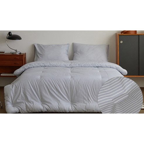 마틸라 순면 이불로 완성하는 포근하고 아늑한 프렌치 감성 침실