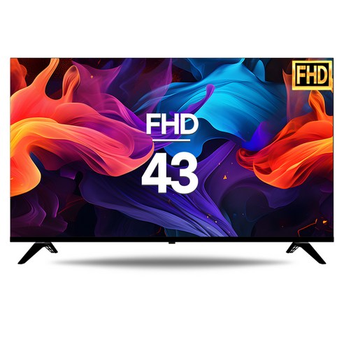 시티브 FHD LED TV, 고객직접설치, 스탠드형, 108cm(43인치), HU4300FHD