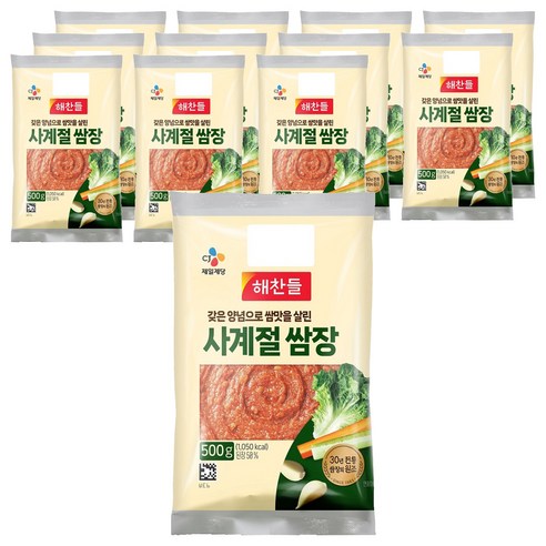 사계절 쌈장, 500g, 12개
