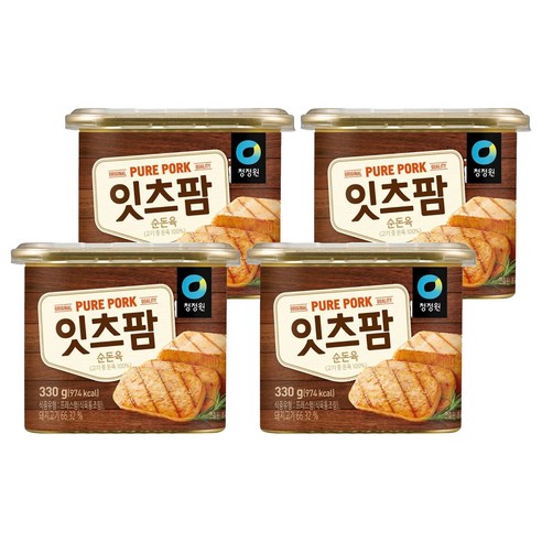 대상 청정원 잇츠팜, 330g, 4개