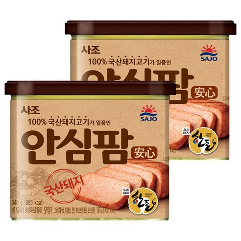 사조 안심팜 340g, 2개