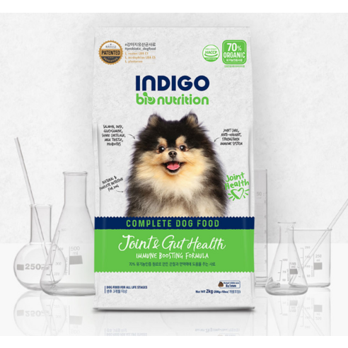 INDIGO 면역앤 사료로 반려견의 건강한 면역력과 활력 넘치는 삶을 선물하세요!
