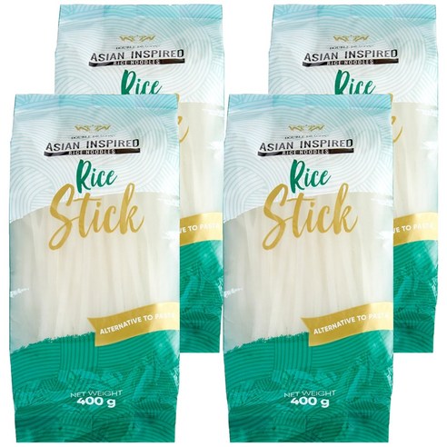 더블드래곤 라이스 누들 쌀국수면 5mm, 400g, 4개