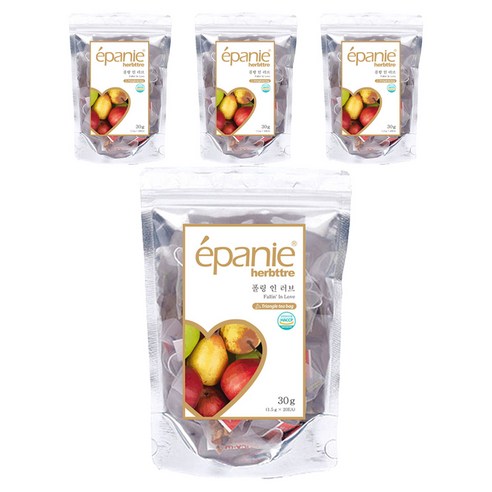 에빠니 후르츠 인퓨젼 폴링인러브, 1.5g, 20개입, 4개
